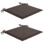 Sillas de jardín plegables 2 unidades bambú con cojines von , Gartenstühle - Ref: Foro24-3063995, Preis: 119,37 €, Rabatt: %