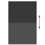 Estor Enrollable Opaco negro 155x230 cm Tela Ancho 151,6 cm by , Blinds and blinds - Ref: Foro24-4010957, Price: 37,22 €, Dis...