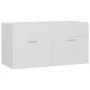 Conjunto de muebles de baño 2 piezas contrachapada blanco de vidaXL, Muebles de baño - Ref: Foro24-804800, Precio: 72,59 €, D...
