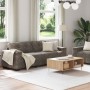 Set de Sofá de 2 Piezas con Cojines en Cuero Sintético Gris Oscuro by , Sofas - Ref: Foro24-3324720, Price: 513,83 €, Discoun...