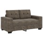 Set de Sofá de 2 Piezas con Cojines en Cuero Sintético Gris Oscuro by , Sofas - Ref: Foro24-3324720, Price: 513,83 €, Discoun...