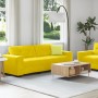 Juego de Sofá de 2 Piezas con Cojines de Terciopelo Amarillo by , Sofas - Ref: Foro24-3324727, Price: 470,98 €, Discount: %