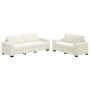 Conjunto de Sofá de 2 Piezas con Cojines Velvet Crema by , Sofas - Ref: Foro24-3324729, Price: 481,51 €, Discount: %