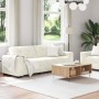 Conjunto de Sofá de 2 Piezas con Cojines Velvet Crema by , Sofas - Ref: Foro24-3324729, Price: 481,51 €, Discount: %