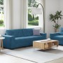Juego de Sofá de 2 Piezas con Cojines de Terciopelo Azul von , Sofas - Ref: Foro24-3324730, Preis: 478,76 €, Rabatt: %