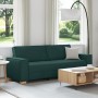 Sofá de 3 plazas Verde Oscuro 180 cm de Tela by , Sofas - Ref: Foro24-4104995, Price: 265,70 €, Discount: %