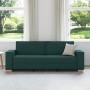 Sofá de 3 plazas Verde Oscuro 180 cm de Tela by , Sofas - Ref: Foro24-4104995, Price: 265,70 €, Discount: %