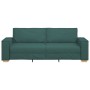 Sofá de 3 plazas Verde Oscuro 180 cm de Tela by , Sofas - Ref: Foro24-4104995, Price: 265,70 €, Discount: %