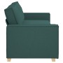 Sofá de 3 plazas Verde Oscuro 180 cm de Tela by , Sofas - Ref: Foro24-4104995, Price: 265,70 €, Discount: %