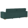 Sofá de 3 plazas Verde Oscuro 180 cm de Tela by , Sofas - Ref: Foro24-4104995, Price: 265,70 €, Discount: %