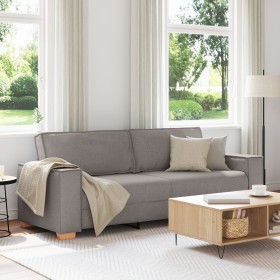 Sofá de 3 plazas Taupe 180 cm Tela by , Sofas - Ref: Foro24-4104996, Price: 265,70 €, Discount: %