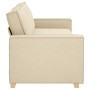 Sofá de 3 plazas Crema de 180 cm en tela by , Sofas - Ref: Foro24-4104997, Price: 265,70 €, Discount: %