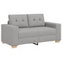 Sofá Loveseat Gris Nube 120 cm Tela by , Sofas - Ref: Foro24-4105076, Price: 218,68 €, Discount: %
