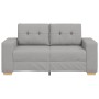 Sofá Loveseat Gris Nube 120 cm Tela