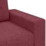 Sofá de 3 plazas burdeos de 180 cm en tela von , Sofas - Ref: Foro24-4105091, Preis: 265,11 €, Rabatt: %