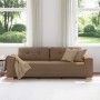Sofá de 3 plazas Marrón 180 cm Tela von , Sofas - Ref: Foro24-4105092, Preis: 265,11 €, Rabatt: %