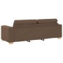 Sofá de 3 plazas Marrón 180 cm Tela von , Sofas - Ref: Foro24-4105092, Preis: 265,11 €, Rabatt: %