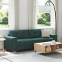 Sofá de 3 plazas Verde Oscuro 180 cm Tela by , Sofas - Ref: Foro24-4105093, Price: 265,11 €, Discount: %