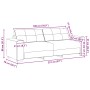 Sofá Taupe Tela, Madera Mediano Resistente Sofá Taupe von , Sofas - Ref: Foro24-4105094, Preis: 261,43 €, Rabatt: %