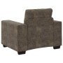 Sillón Gris Oscuro de 59 cm en Piel Sintética by , Sofas - Ref: Foro24-4105109, Price: 170,51 €, Discount: %