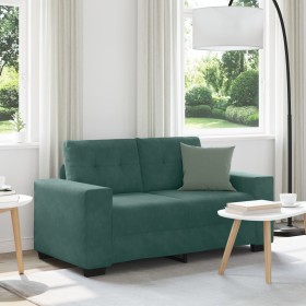 Sofá Loveseat Verde Oscuro 120 cm de Terciopelo von , Sofas - Ref: Foro24-4105112, Preis: 213,69 €, Rabatt: %