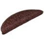 Stair mats 10 units brown 56x17x3 cm by vidaXL, Stair mats - Ref: Foro24-149789, Price: 45,67 €, Discount: %
