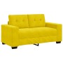 Sofá Loveseat Amarillo 120 cm de Terciopelo von , Sofas - Ref: Foro24-4105116, Preis: 213,69 €, Rabatt: %