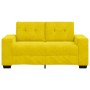 Sofá Loveseat Amarillo 120 cm de Terciopelo von , Sofas - Ref: Foro24-4105116, Preis: 213,69 €, Rabatt: %