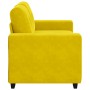 Sofá Loveseat Amarillo 120 cm de Terciopelo von , Sofas - Ref: Foro24-4105116, Preis: 213,69 €, Rabatt: %