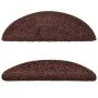 Stair mats 10 units brown 56x17x3 cm by vidaXL, Stair mats - Ref: Foro24-149789, Price: 45,67 €, Discount: %