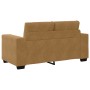 Sofá Loveseat Marrón de Terciopelo de 120 cm de von , Sofas - Ref: Foro24-4105117, Preis: 213,69 €, Rabatt: %