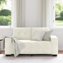 Sofá Loveseat Crema 120 cm de Terciopelo de , Sofás - Ref: Foro24-4105118, Precio: 216,29 €, Descuento: %