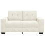 Sofá Loveseat Crema 120 cm de Terciopelo de , Sofás - Ref: Foro24-4105118, Precio: 216,29 €, Descuento: %