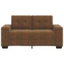 Sofá Loveseat Marrón 120 cm de Piel Sintética by , Sofas - Ref: Foro24-4105120, Price: 232,55 €, Discount: %