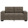 Sofá Loveseat Gris Oscuro de 120 cm en Cuero Sintético von , Sofas - Ref: Foro24-4105121, Preis: 232,55 €, Rabatt: %