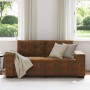 Sofá Loveseat Marrón 140 cm de Cuero Sintético von , Sofas - Ref: Foro24-4105132, Preis: 239,22 €, Rabatt: %