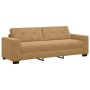 Sofá de 3 plazas Marrón 180 cm de Terciopelo by , Sofas - Ref: Foro24-4105141, Price: 260,53 €, Discount: %