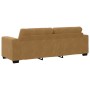 Sofá de 3 plazas Marrón 180 cm de Terciopelo by , Sofas - Ref: Foro24-4105141, Price: 260,53 €, Discount: %