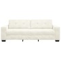 Sofá de 3 plazas en crema de 180 cm de terciopelo by , Sofas - Ref: Foro24-4105142, Price: 263,85 €, Discount: %