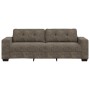 Sofá de 3 plazas Gris Oscuro 180 cm de Cuero Sintético by , Sofas - Ref: Foro24-4105145, Price: 284,51 €, Discount: %