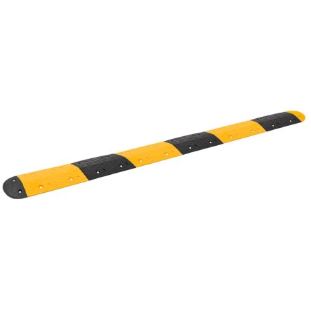 Badén de velocidad goma amarillo y negro 323x32,5x4 cm von , Straßen- und Verkehrszeichen - Ref: Foro24-3157047, Preis: 190,1...