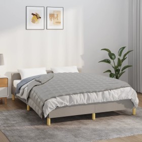 Manta con peso tela gris 135x200 cm 10 kg by , Blankets - Ref: Foro24-3154780, Price: 76,34 €, Discount: %