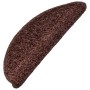 Stair mats 10 units brown 56x17x3 cm by vidaXL, Stair mats - Ref: Foro24-149805, Price: 53,22 €, Discount: %