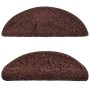 Stair mats 10 units brown 56x17x3 cm by vidaXL, Stair mats - Ref: Foro24-149805, Price: 53,22 €, Discount: %