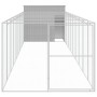 Caseta perro corral acero galvanizado gris claro 214x1069x181cm von , Hundehütten - Ref: Foro24-3189129, Preis: 881,92 €, Rab...