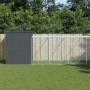 Caseta perros con corral acero galvanizado gris 214x1273x181 cm von , Hundehütten - Ref: Foro24-3189136, Preis: 1,00 €, Rabat...
