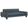 Sofá para niños de tela gris oscuro 90x53x30 cm by , Baby and Toddler Furniture - Ref: Foro24-3196259, Price: 98,00 €, Discou...