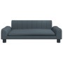 Sofá para niños de tela gris oscuro 90x53x30 cm by , Baby and Toddler Furniture - Ref: Foro24-3196259, Price: 98,00 €, Discou...