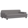 Sofá para niños de cuero sintético gris 90x53x30 cm von , Baby- und Kleinkindmöbel - Ref: Foro24-3196290, Preis: 94,42 €, Rab...