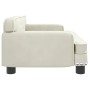 Sofá para niños de terciopelo crema 70x45x30 cm by , Baby and Toddler Furniture - Ref: Foro24-3196299, Price: 88,96 €, Discou...